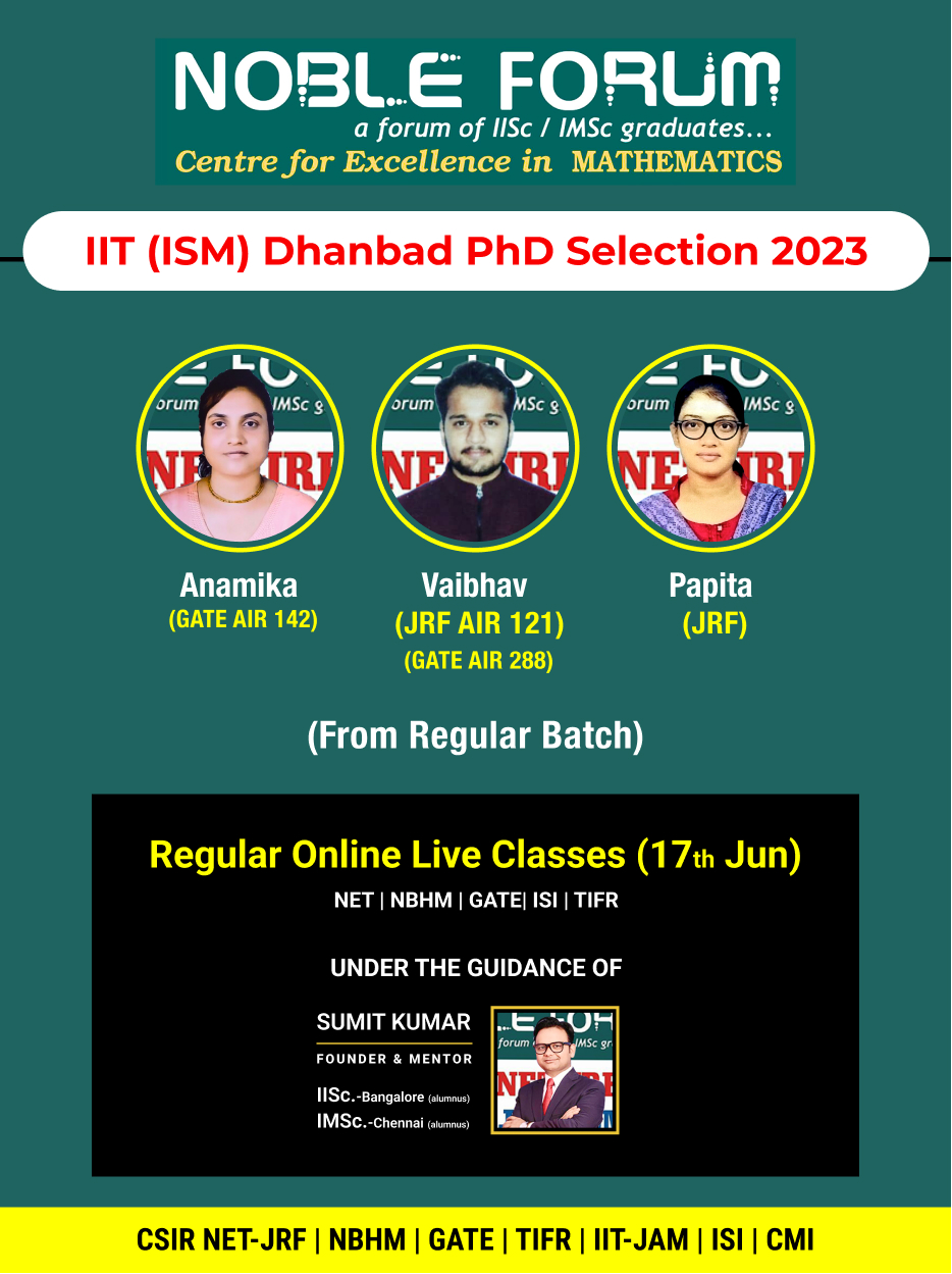 IIT (ISM) Dhanbad PhD Selection 2023